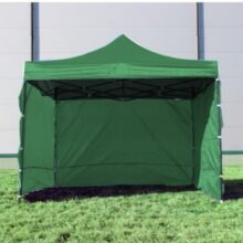 Rozkladací nožnicový stan 3x3m – zelená