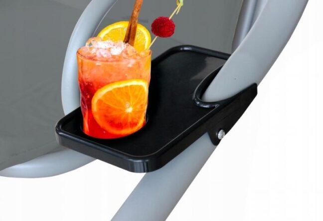 Záhradná hojdačka rozkladacia Ibiza – antracit