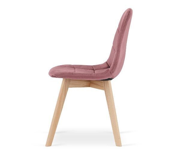 Jedálenská stolička BORA – ružová