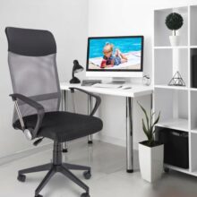 Kancelárska stolička Zoom – čierna