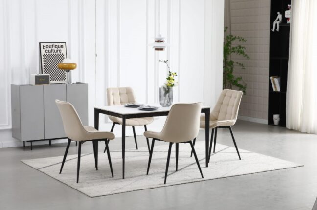 Jedálenská stolička BERA – béžová