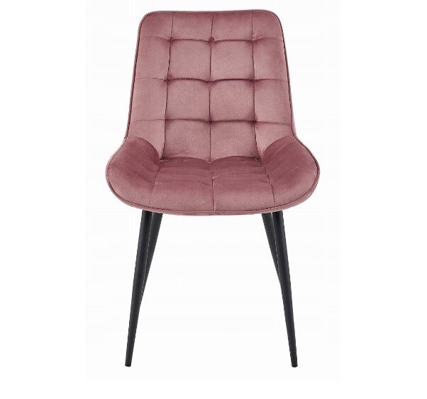 Jedálenská stolička BERA – tmavá ružová