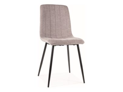 Jedálenská stolička ALAN – sivá
