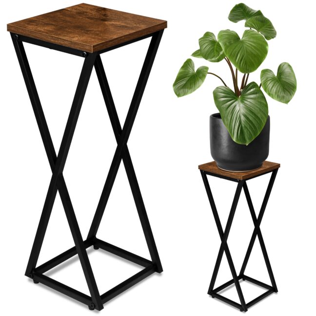 KONEL RUSTIC loftový stojan na kvety 62 cm