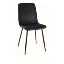 Jedálenská stolička ALAN – čierna