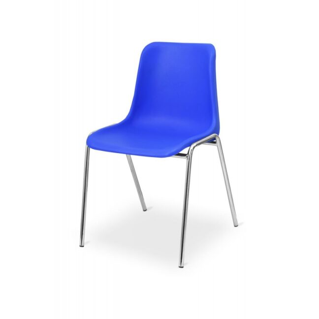Konferenčná stolička Maxi CR modrá