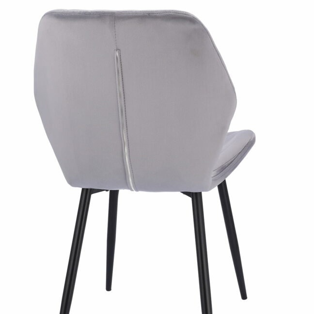 Jedálenská stolička MILARE – sivá