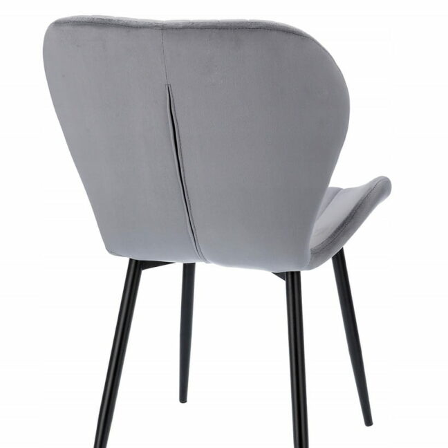 Jedálenská stolička VEIRA – sivá
