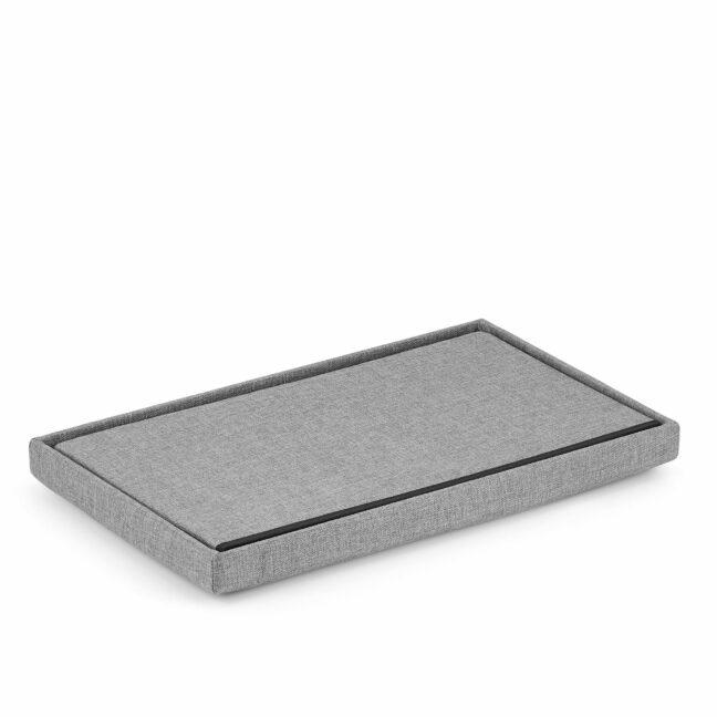 Skladacia taburetka 60x38x38 cm – sivá