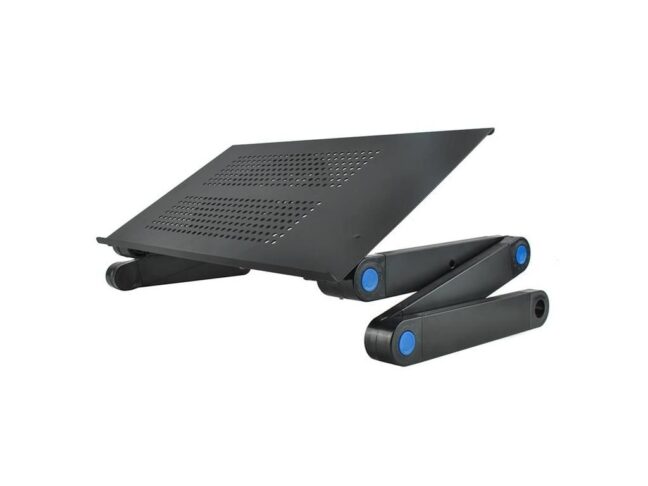 Flexibilný stolík na notebook – s ventilátorom