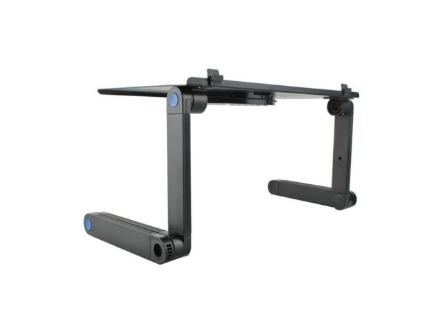 Flexibilný stolík na notebook – s ventilátorom