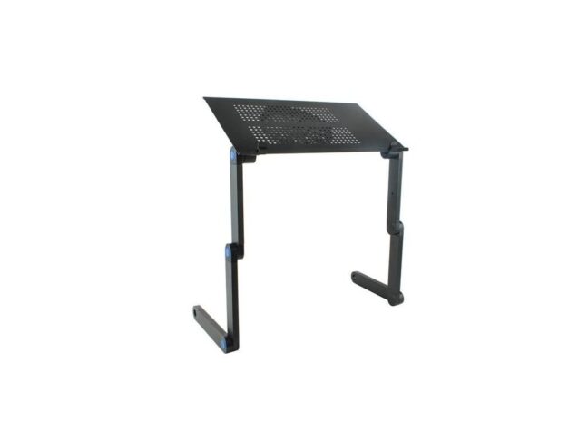 Flexibilný stolík na notebook – s ventilátorom