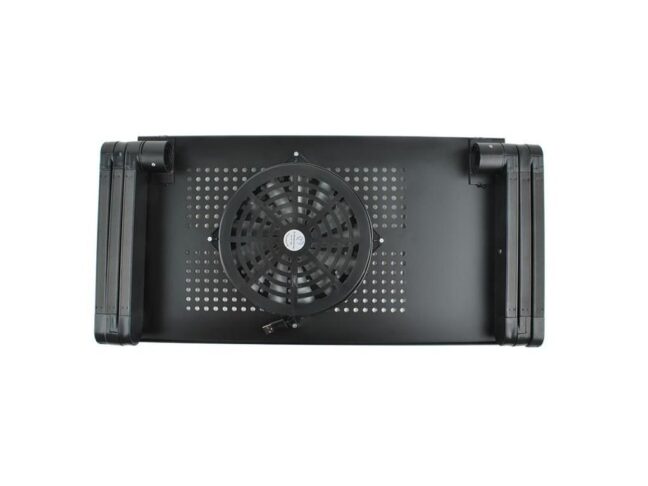 Flexibilný stolík na notebook – s ventilátorom