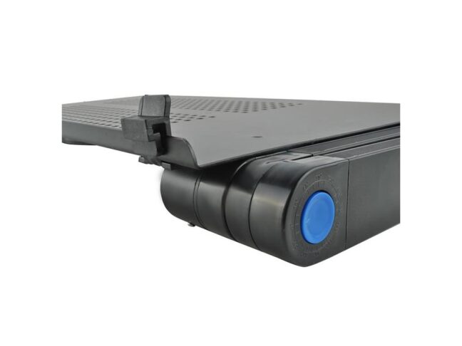 Flexibilný stolík na notebook – s ventilátorom