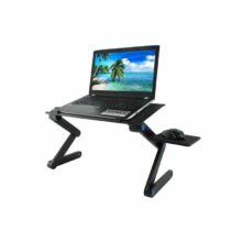 Flexibilný stolík na notebook – s ventilátorom