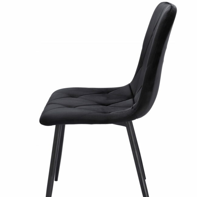 Jedálenská stolička DORA – čierna