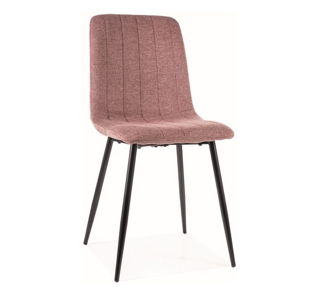 Jedálenská stolička ALAN – svetloružová