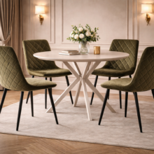 Jedálenská stolička LOREN khaki