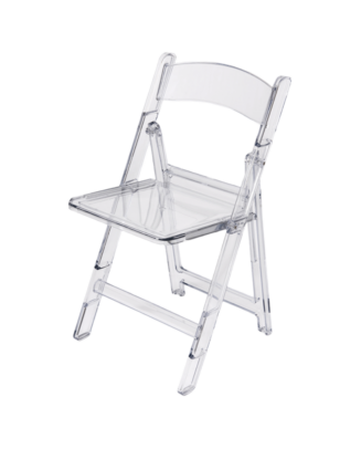 Stolička Event catering, priesvitná