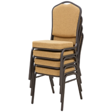 Banketová stolička ALICANTE MODERN AM550, medová farba