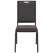 Banketová stolička ALICANTE MODERN AM110, tmavosivá / čierna konštrukcia