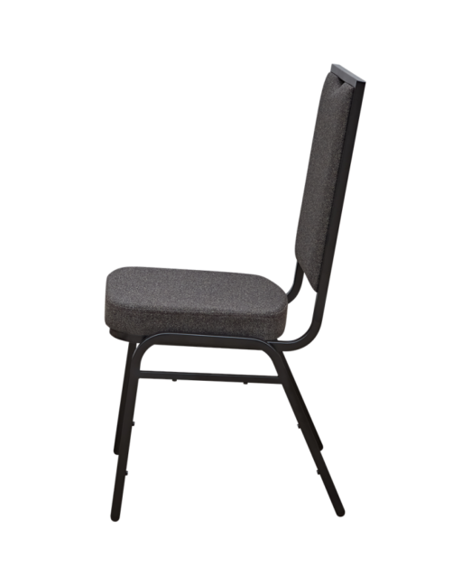 Banketová stolička ALICANTE MODERN AM110, tmavosivá / čierna konštrukcia