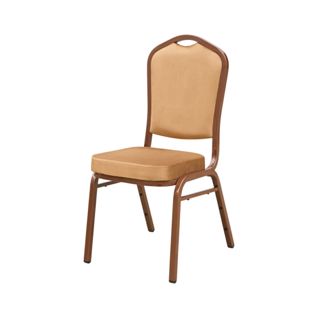 Banketová stolička MUSIC RUMBA, hnedá