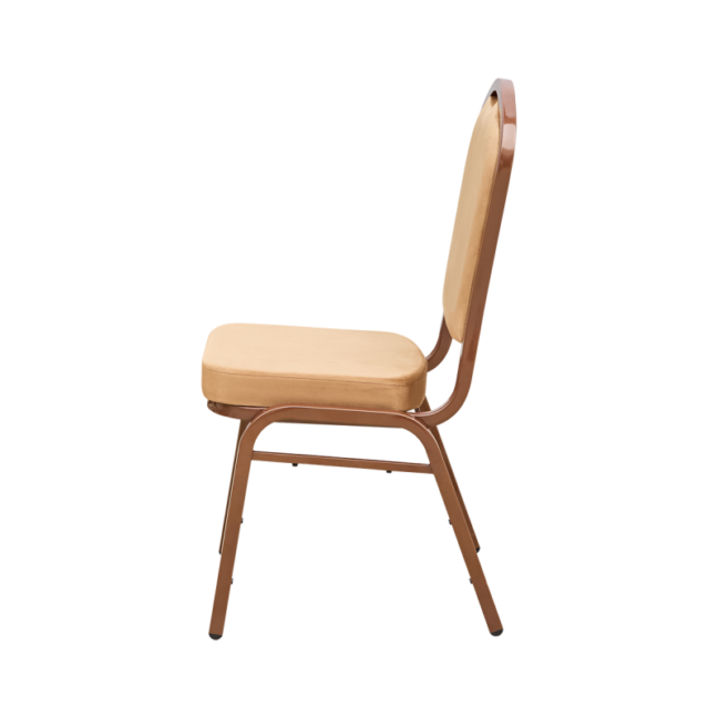 Banketová stolička MUSIC RUMBA, hnedá