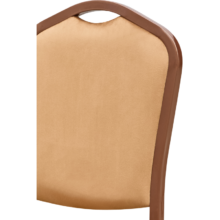 Banketová stolička MUSIC RUMBA, hnedá