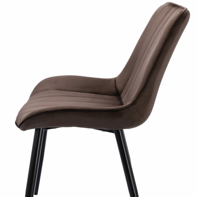 Jedálenská stolička VIVA – hnedá