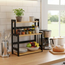 Kuchynský regál na korenie CEZAR