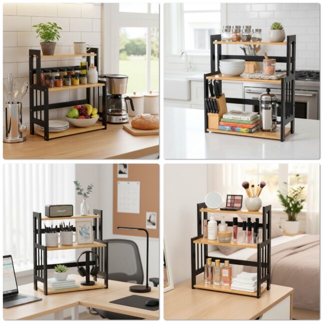 Kuchynský regál na korenie CEZAR