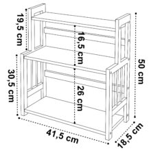 Kuchynský regál na korenie CEZAR