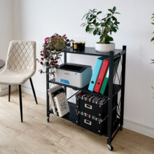 Skladací regál na kolieskach GESTEL