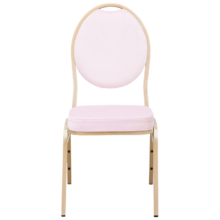 Banketová stolička HERMAN MODERN Velúr ružová