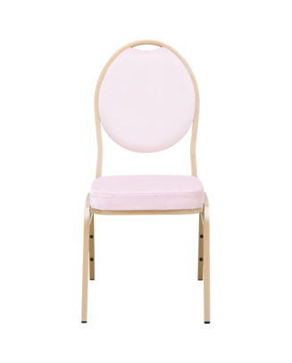 Banketová stolička HERMAN MODERN Velúr ružová