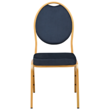 Banketová stolička HERMAN MODERN Velúr čierna