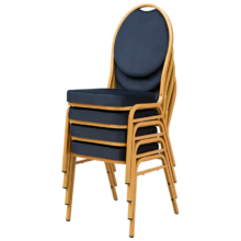 Banketová stolička HERMAN MODERN Velúr čierna