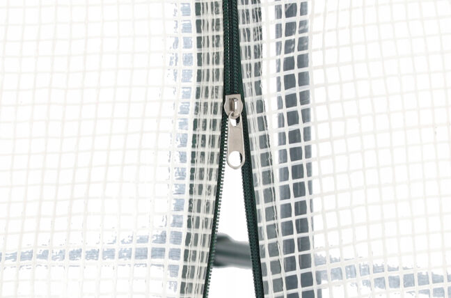 Záhradný fóliovník s policami, 140x140x200 cm