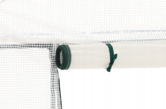 Záhradný fóliovník s policami, 140x140x200 cm