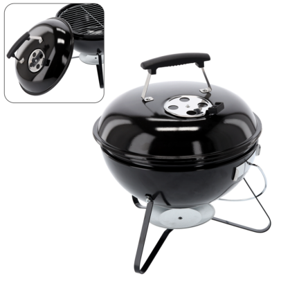 Guľatý gril na drevené uhlie