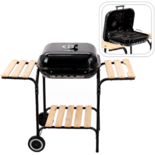 Americký gril s policami