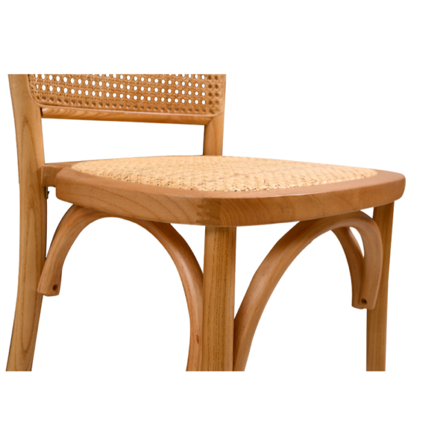 Drevená svadobná stolička PALERMO – prírodná