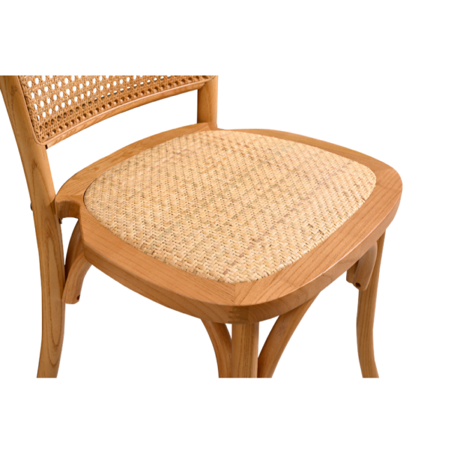 Drevená svadobná stolička PALERMO – prírodná