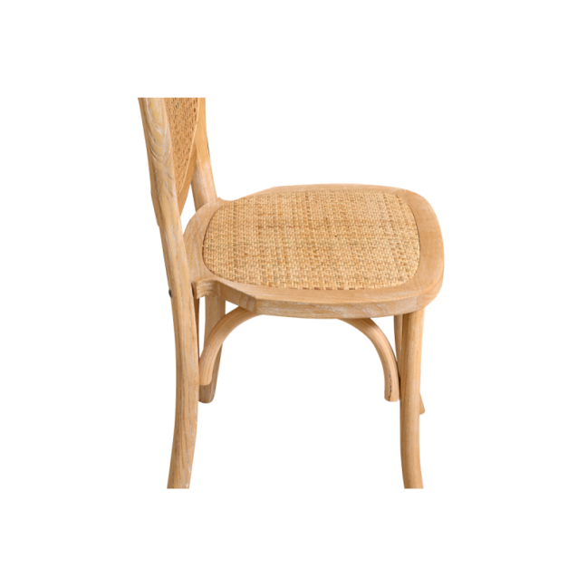 Drevená svadobná stolička PALACE – prírodná