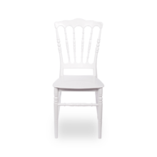 Svadobná stolička NAPOLEON – biela