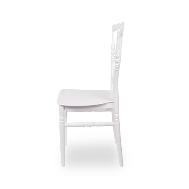 Svadobná stolička NAPOLEON – biela