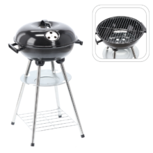 Praktický gril na drevené uhlie, 35×39×63 cm