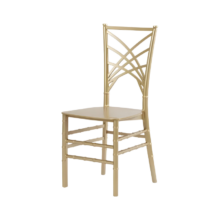 Svadobná stolička CHAMELEON – zlatá