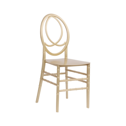 Svadobná stolička PHOENIX – zlatá